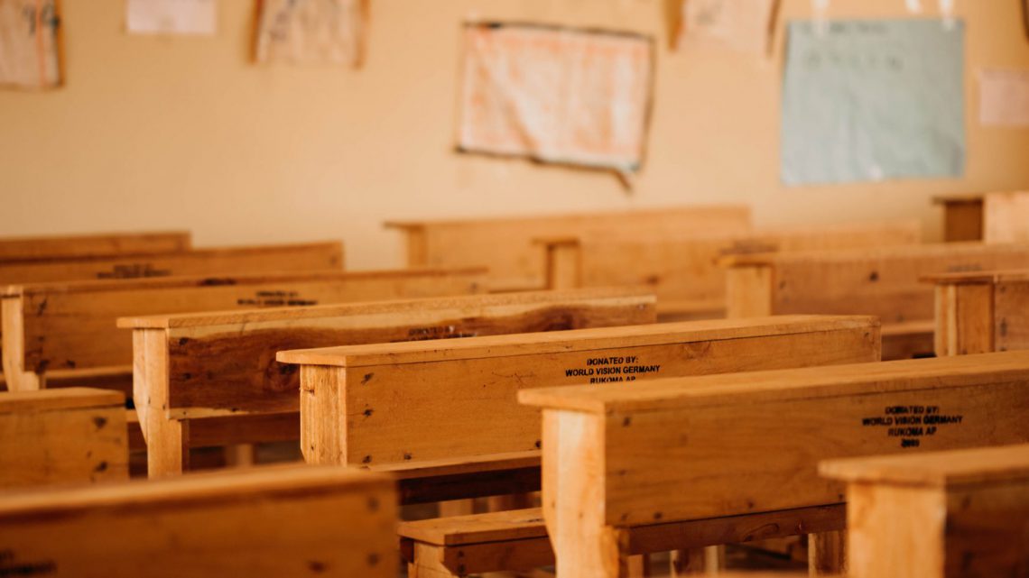 New desks for Karama Primary School in Tanzania