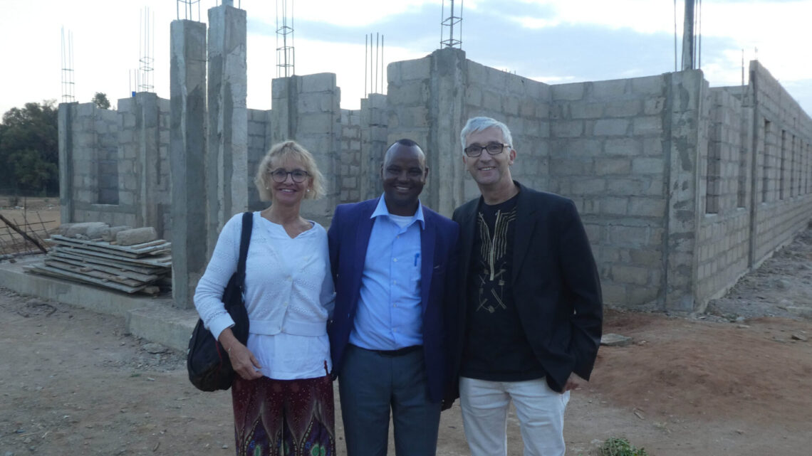 The LEA Ministry Boys Dormitory under construction