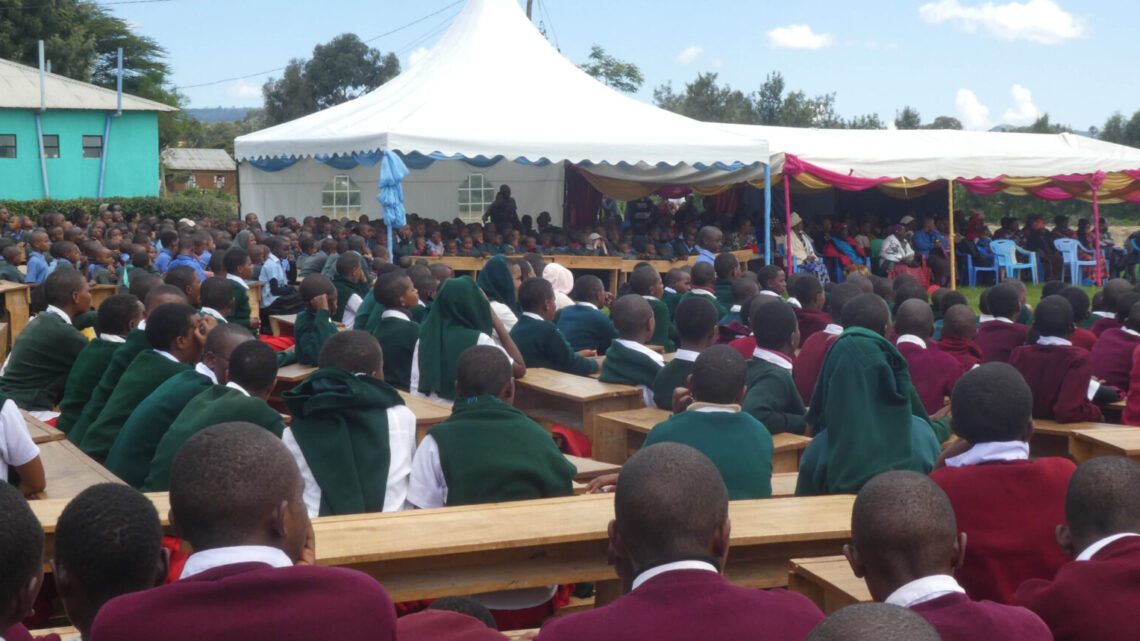 Opening Ceremony for new Dormitory in Dongobesh